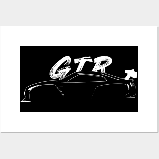 GTR R35 JDM Wall Art by turboosted